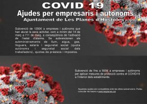 COVID19 empresaris i autonoms